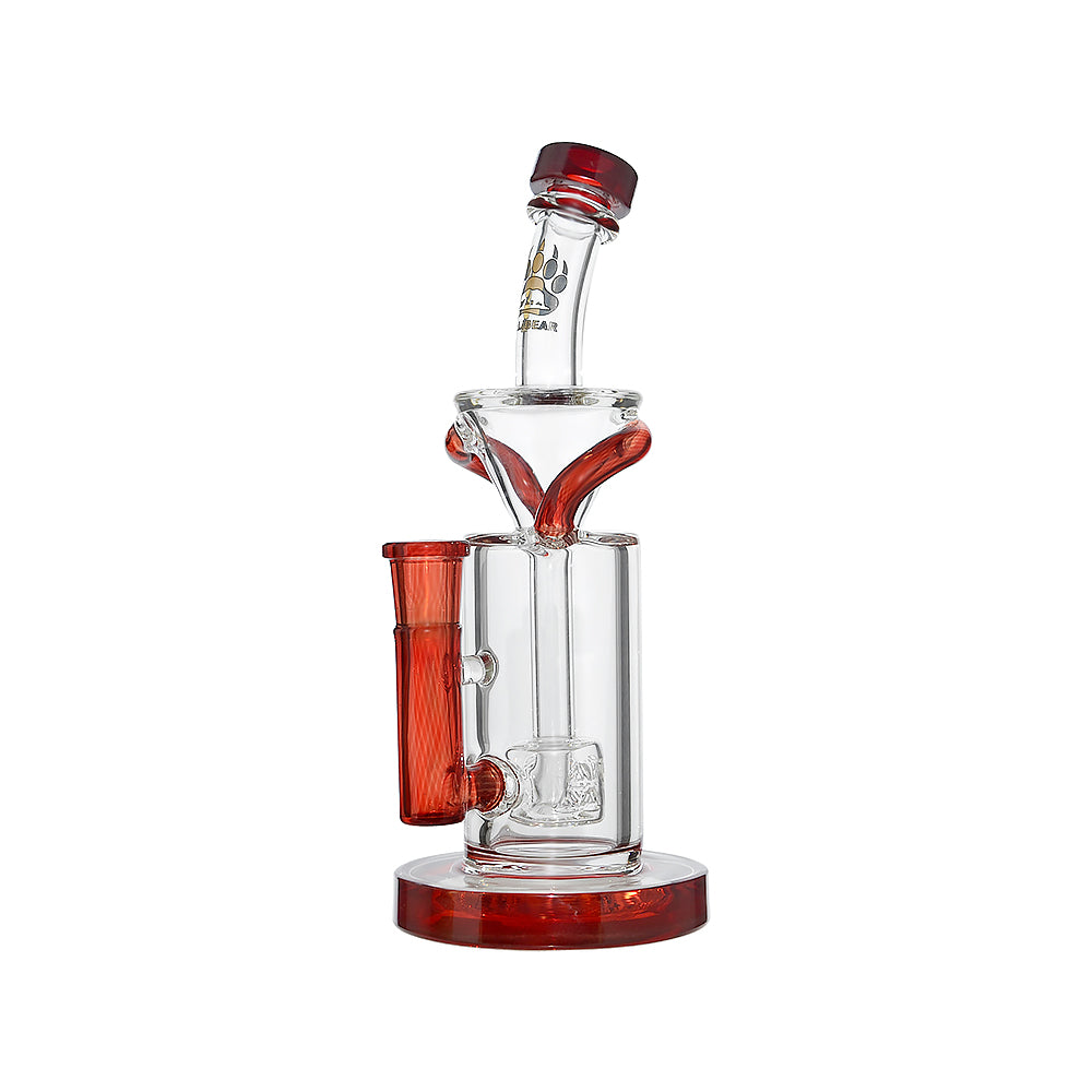 Vortex Turbo Incycler 8” Glass Bong with TRI-SEED Perc