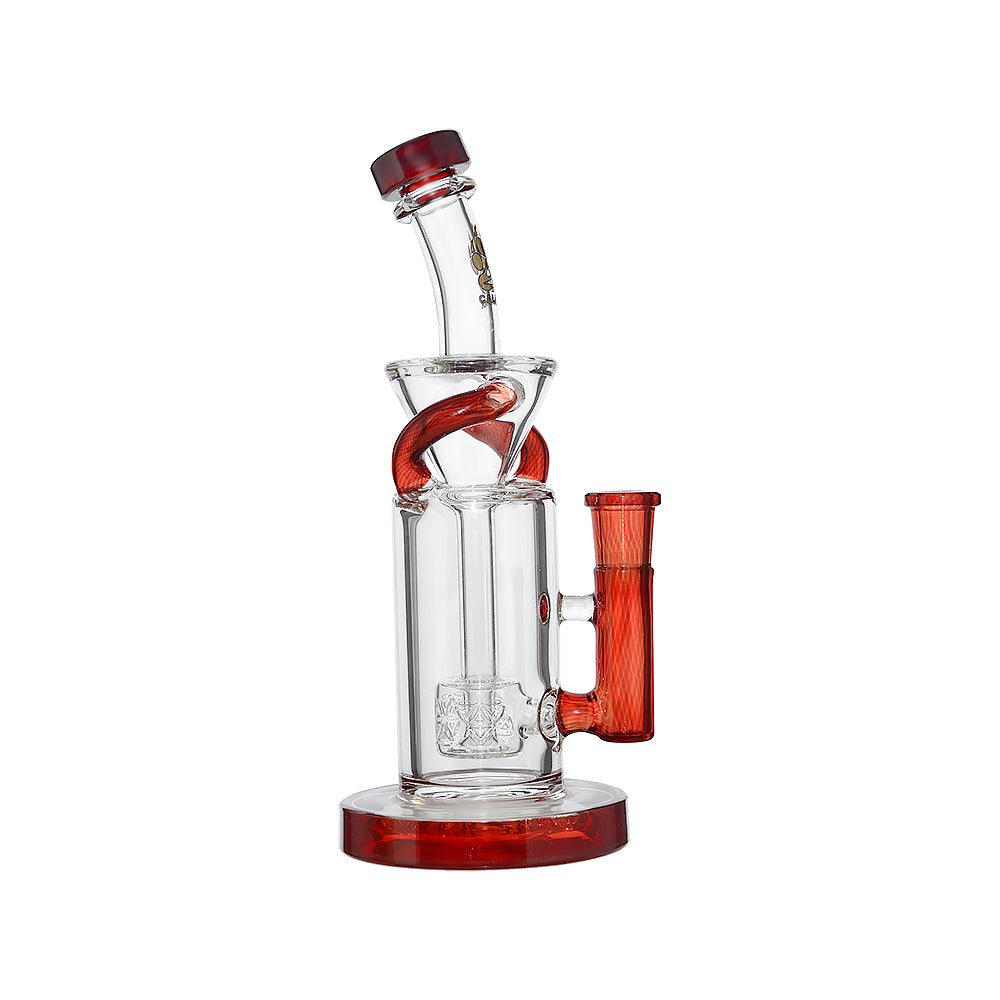Vortex Turbo Incycler 8” Glass Bong with TRI-SEED Perc
