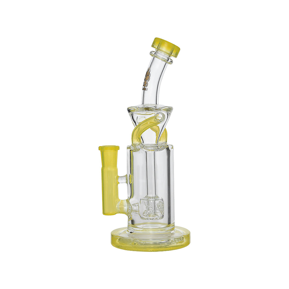 Vortex Turbo Incycler 8” Glass Bong with TRI-SEED Perc