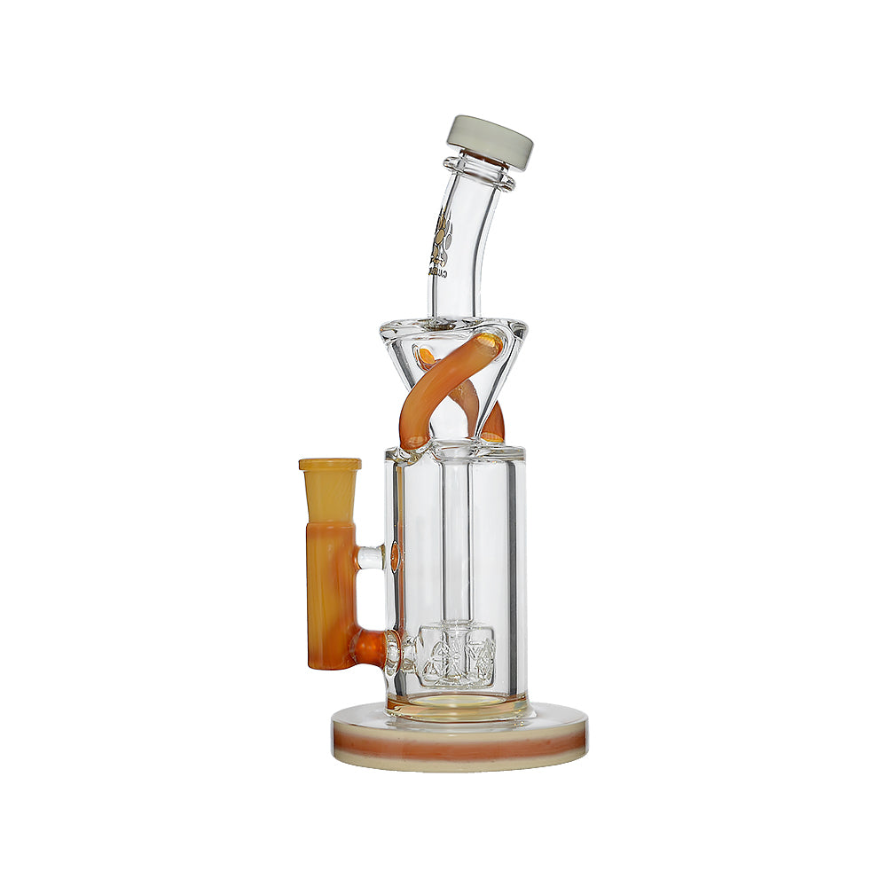 Vortex Turbo Incycler 8” Glass Bong with TRI-SEED Perc