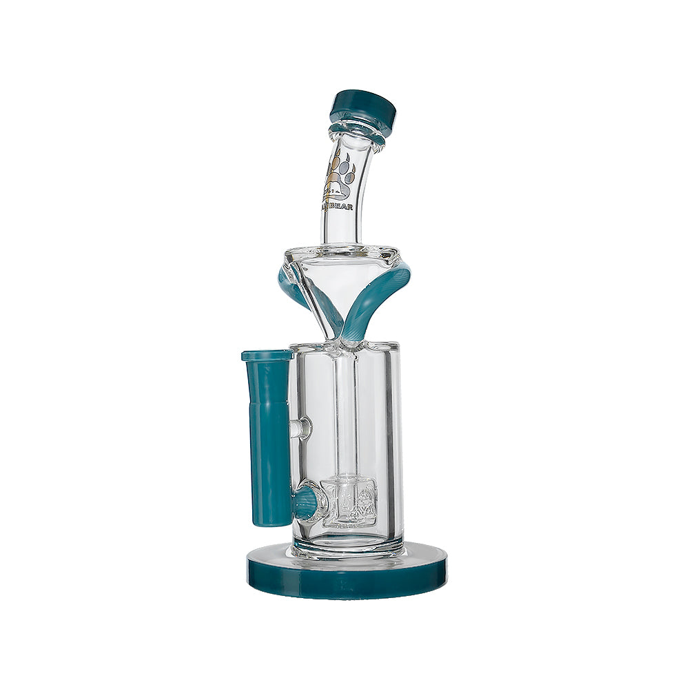 Vortex Turbo Incycler 8” Glass Bong with TRI-SEED Perc