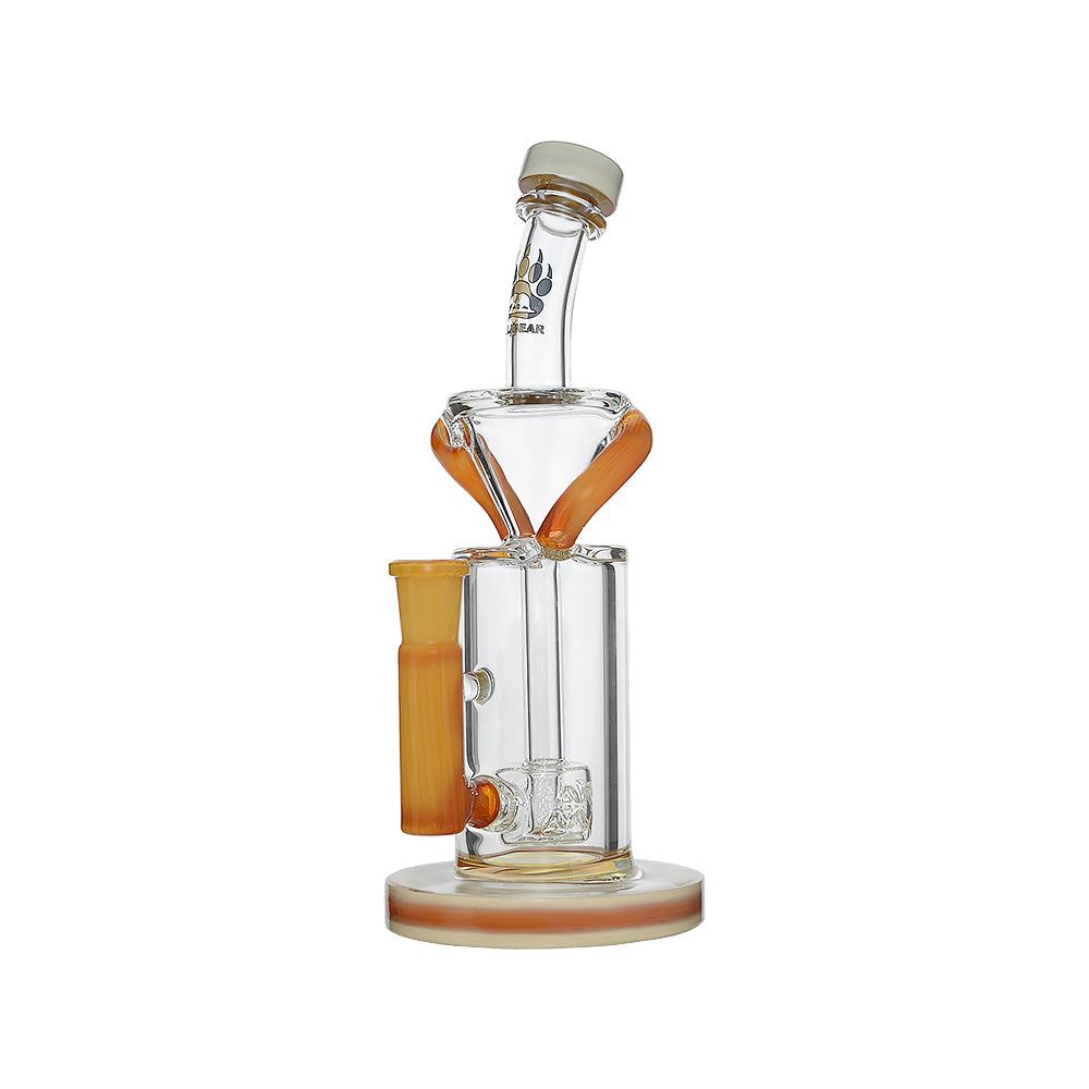 Vortex Turbo Incycler 8” Glass Bong with TRI-SEED Perc