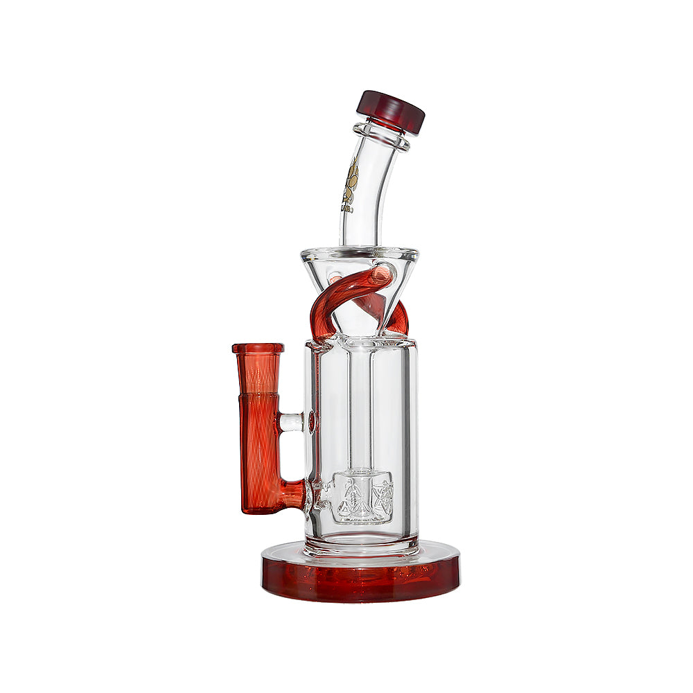 Vortex Turbo Incycler 8” Glass Bong with TRI-SEED Perc