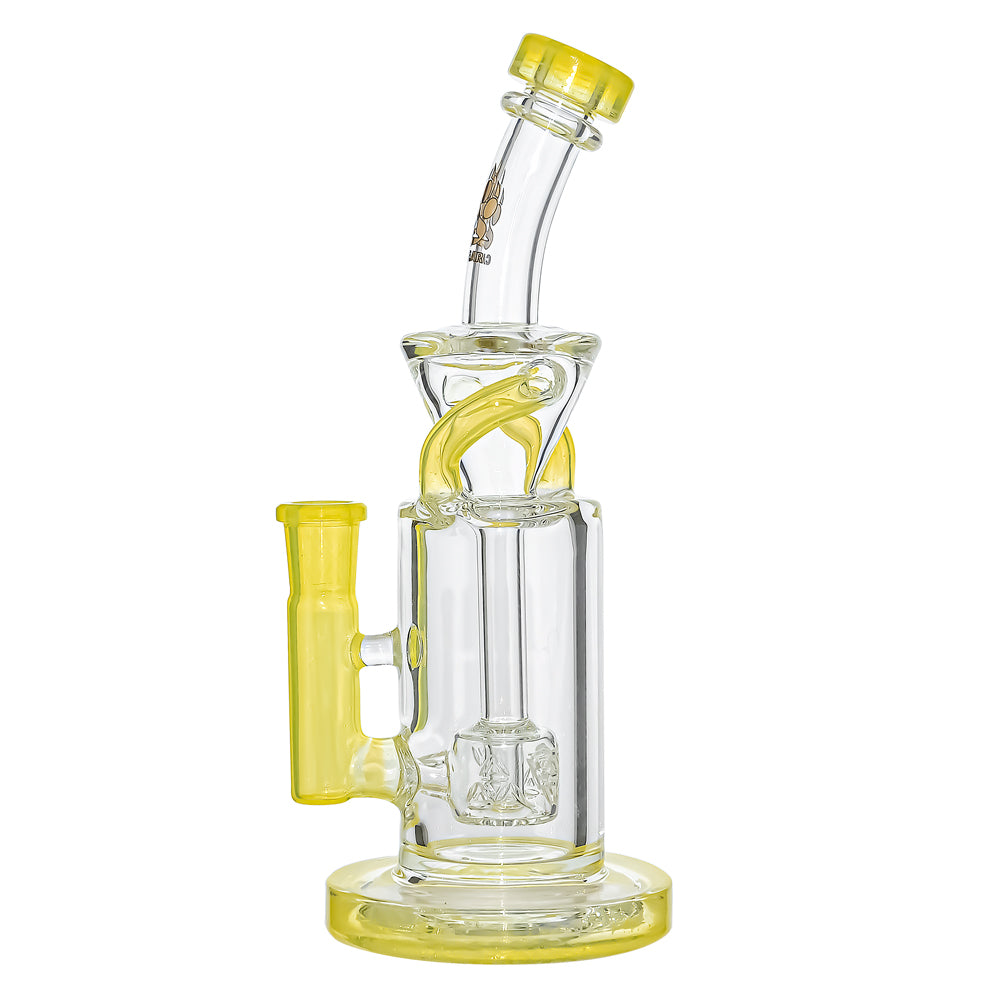 Vortex Turbo Incycler 8” Glass Bong with TRI-SEED Perc