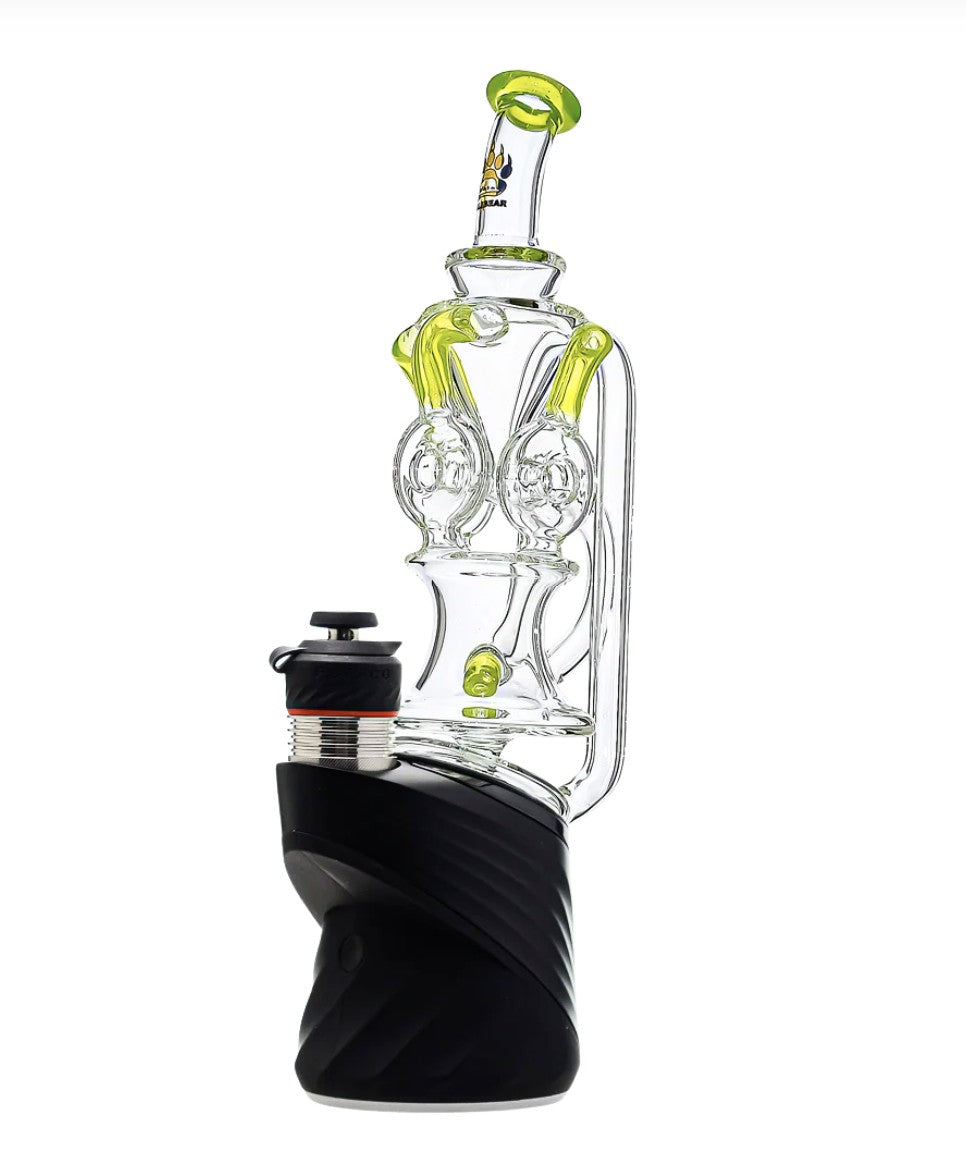 DOUBLE BALL RECYCLER GLASS ATTACHMENT - PUFFCO OG & PEAK