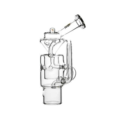 Straight Swiss Recycler Glass Attachment For Dr. Dabber Switch 2