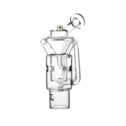 Straight Swiss Recycler Glass Attachment For Dr. Dabber Switch 2