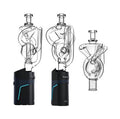 Dr. Dabber Ghost 2 ORB Recycler Glass Mouthpiece