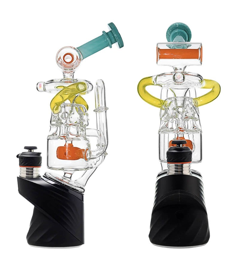 Multi Chamber Recycler Glass Attachment for Puffco Peak OG & Pro