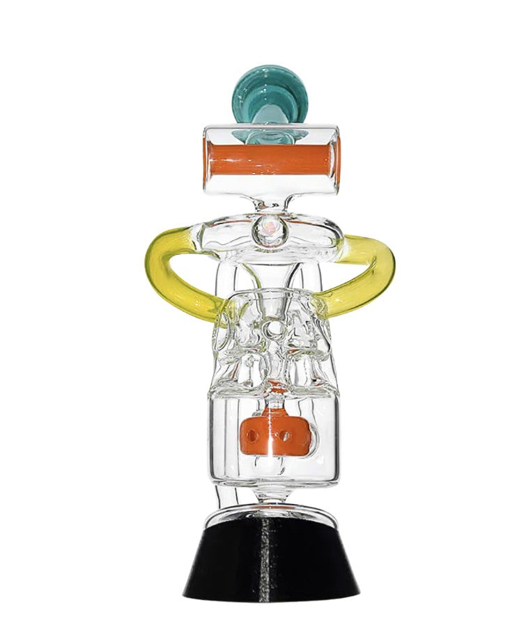 Multi Chamber Recycler Glass Attachment for Puffco Peak OG & Pro