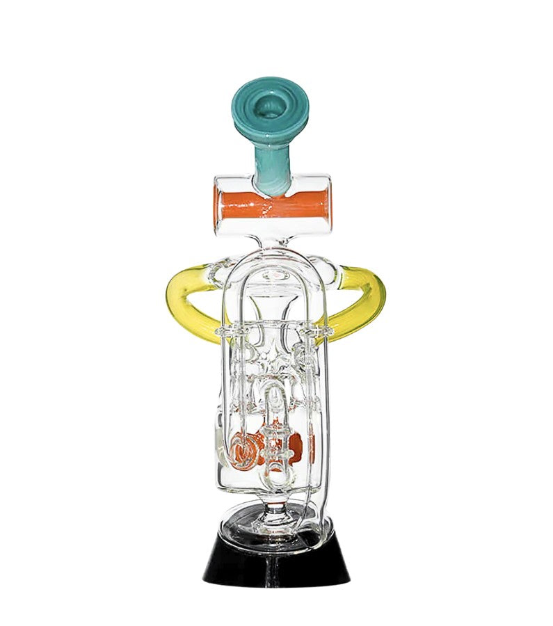 Multi Chamber Recycler Glass Attachment for Puffco Peak OG & Pro